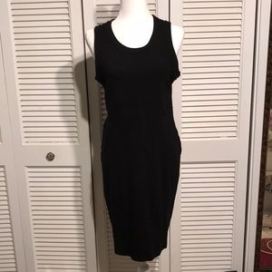 Zara LBD Sleeveless dress w/ invisible zip on side!